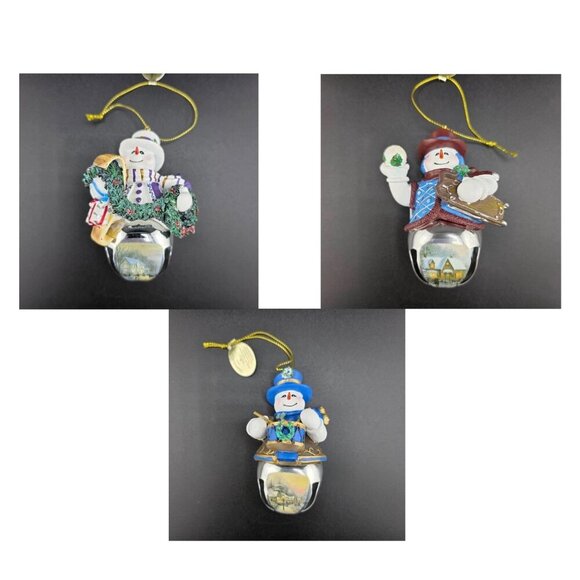 Bradford Exchange Ornament Set 3pc New - Picture 1 of 12